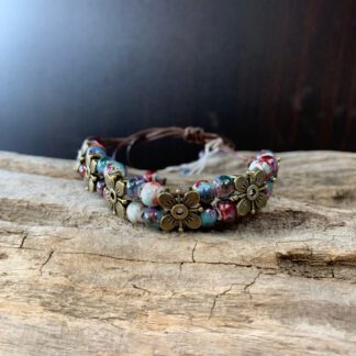 ハンドメイド レトロなブレスレット