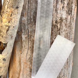 フラワーオブライフ水晶ステック 18センチ??3センチ