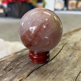 ヘマタイトインクォーツ 丸玉 48mm